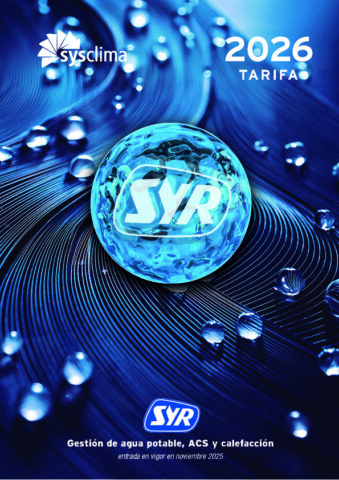 Tarifa SYR 2026