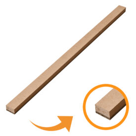 Listón de madera perimetral Compact 17