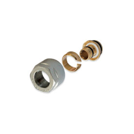 Racor roscado ¾ eurocono PEX/PERT/Mult. 20 x 2